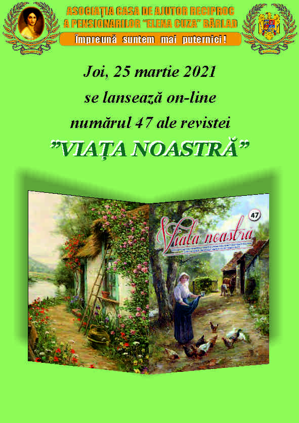 Lansarea nr. 47 al revistei Viața Noastră